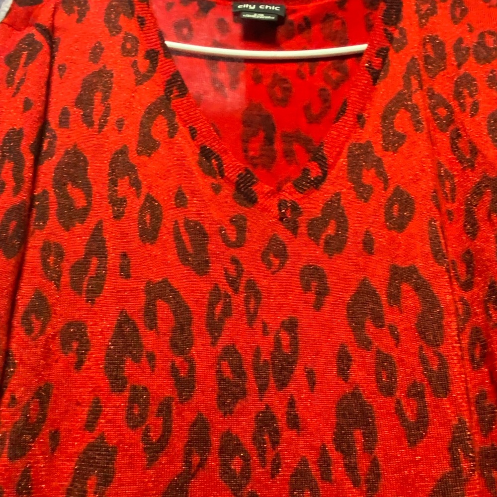 Womens leapord sweater